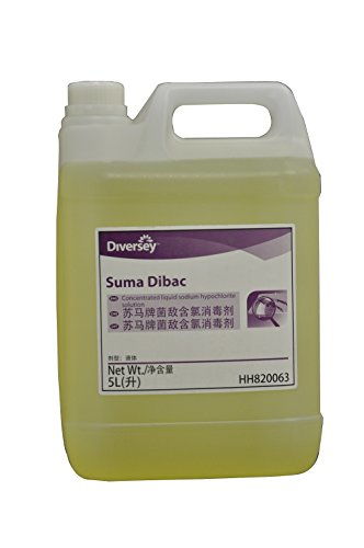 Diversey泰华施苏马牌菌敌含氯消毒剂 专业5L装含喷壶，强力消毒高效守护